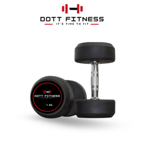 1 kg pair Rubber Dumbles