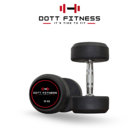 13 kg pair rubber dumbles