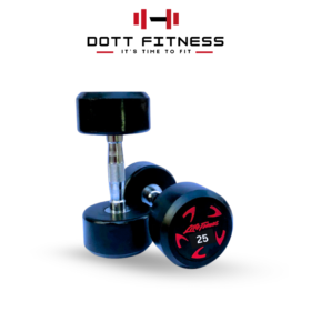 25 kg pair Rubber Coated Dumbles
