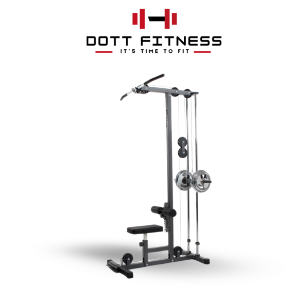 High-Low Lat Pulldown & Row Machine For Home Workout