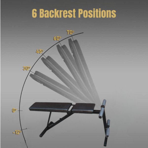 5 in1 Multi Adjustable Bench for Home Gym - Image 2