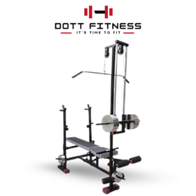 Multifunctional Pulley System 7 in 1 Bench Press for Home Gym