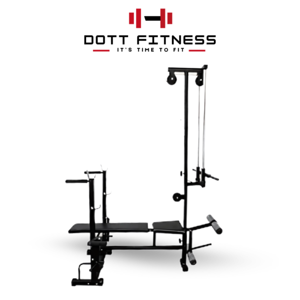 Multifunctional Pulley System 7 in 1 Bench Press for Home Gym - Image 2
